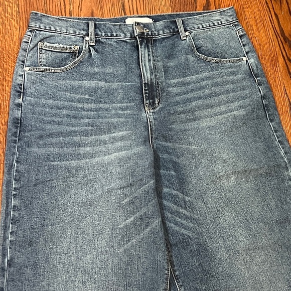 1822 Denim Classic Blue Wide Leg Jeans 14/32 size - Picture 6 of 6